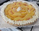 Foto del paso 5 de la receta: Tarta de durazno con crema