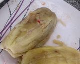 Foto del paso 2 de la receta: Berenjenas rellenas rebozadas súper sanas 🍆🍆