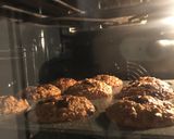 Zabpelybes muffin banánnal és mogyoróvajjal 🍌🥜🧁 recept fázis 4 fotója