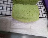 Foto langkah ke 5 dari resep Roti Tawar Pandan.