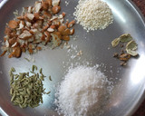 A picture of step 2 of Gulgule (dry fruits flavoured).