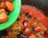 A picture of step 9 of Palm kernel sauce.