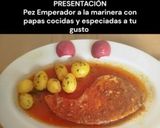 Foto del paso 12 de la receta: Pez Emperador a la Marinera con Papas Cocidas y Especiadas a Tu Gusto