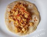 Flat bread with Egg sauce recipe step 9 photo