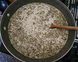 A picture of step 1 of Creamy Rice and Broccoli (using leftover rice).