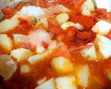 A picture of step 4 of Aloo Tamatar Falahari Gujarati Sabzi.