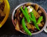 কাঁচা কলার খোসা ভর্তা (kacha kolar khosar bharta recipe in Bengali) রেসিপির ধাপ 2 ছবি