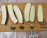 Túróval 🧀 töltött cukkini 🥒 recept fázis 1 fotója