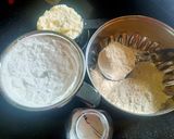 आटा बटर बिस्कुट (aata butter biscuit recipe in Hindi) रेसिपी चरण 1 फोटो