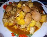 Foto langkah ke 6 dari resep Orek Tahu Sosis.