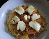 Foto del paso 6 de la receta: Pizza de huevo tipo omelette