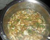 A picture of step 4 of Chicken Soup.