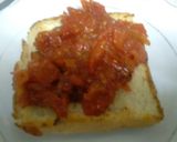 A picture of step 6 of Potato,bacon salsa sandwich.