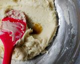 A picture of step 2 of Thumb Print Jam Cookies with White Butter.