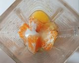 Foto del paso 1 de la receta: Budín de mandarina (o naranja) con licuadora