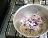 A picture of step 1 of Aloo chicken 🐓.