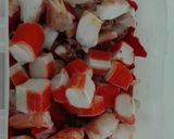 Foto del paso 6 de la receta Ensalada de pimientos rojos y pulpo