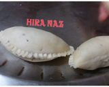 A picture of step 6 of Keemay ke Samosay /Mince Samosa.