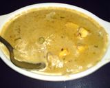 A picture of step 8 of Matar paneer.