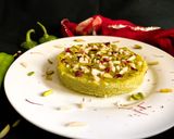 A picture of step 8 of Green Chili Halwa.