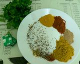 A picture of step 1 of Ethiopian black eyed beans stew (vegan).