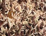 A picture of step 6 of Riz ‘a djeij (Lebanese rice and chicken) رز ع دجاج.