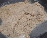 A picture of step 3 of Besan Barfi.