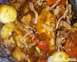 Foto langkah ke 7 dari resep Rendang Ayam Telur Puyuh.