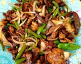 صورة لخطوة 3 من وصفة مقلقل لحم وكبدة 😋
