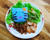 Hình bước làm 1 của món Cơm bento cho bé
