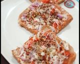ब्रेड पिज़्ज़ा(bread pizza recipe in hindi) रेसिपी चरण 4 फोटो