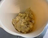 Une image de l'étape 2 de Tarte bananes et pistache.