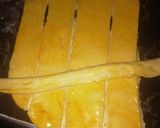 A picture of step 4 of Carrot chapati#my favorite Easter dish#4 week challenge.