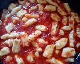 Pas rețetă Gnocchi-Paste din cartofi, în sos de roșii cu busuioc 5 fotografie