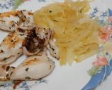 Foto del paso 6 de la receta: Chipirones a la plancha con cebolla pochada