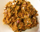 A picture of step 1 of Maggi Noodles Tikki.
