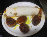 Foto del paso 9 de la receta: Tortitas de trigo con carne de kebab y patatas