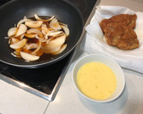 Foto del paso 5 de la receta: Frita de cerdo con huevos(Katsu-don)
