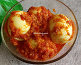 Foto langkah ke 4 dari resep 593. Telur Bumbu Bali.