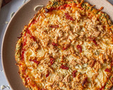 Foto del paso 4 de la receta: Pizza de atún con base de calabacín