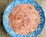 Hình bước làm 1 của món Canh Khổ Qua Rừng Thịt Viên