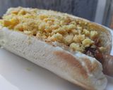 Foto del paso 7 de la receta: Perritos🧀calientes🍍a mi estilo🥯🌭