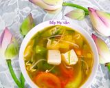 Hình bước làm 4 của món Canh chua chay
