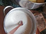 Rántott cukkini, padlizsán, burgonya salátával, pirított napraforgó maggal