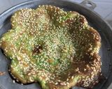 Gambar langkah 7 resipi Kuih Bakar Pandan.