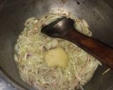 A picture of step 2 of Achari Sabzi.