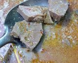 Foto langkah ke 3 dari resep Gulai Daging Nangka & Tahu.