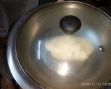 A picture of step 2 of Rice flour poori.