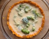 Pas rețetă Tarta cu Broccoli si Cartofi Dulci Bebe 9 Luni + 3 fotografie