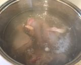 Hình bước làm 1 của món Gà kho cay (닭볶음탕)
